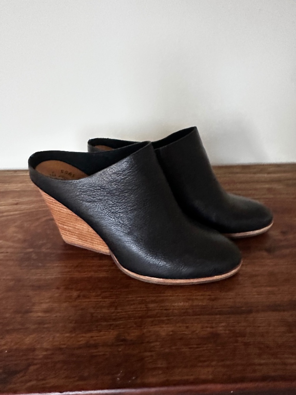 Kork-Ease Challis Black Chunky Heel